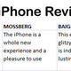 Illustration for article titled Opinions Side-By-Side In Our iPhone Review Matrix